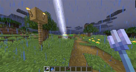 strike a villager with lightning|minecraft channeling lightning.